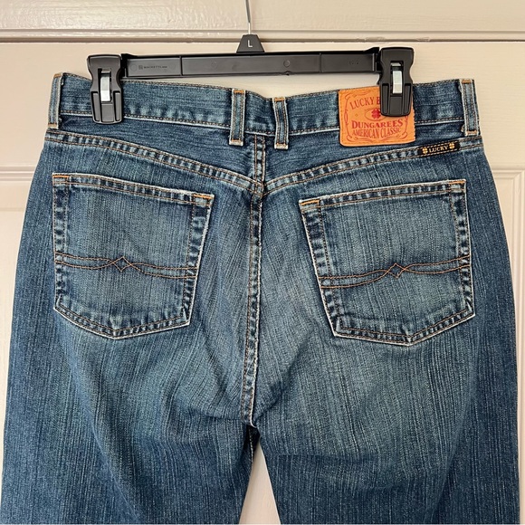 Lucky Brand Dungarees by Gene Montesano Mid-Rise Boot Cut Jeans, Size 10/30 - Picture 6 of 16